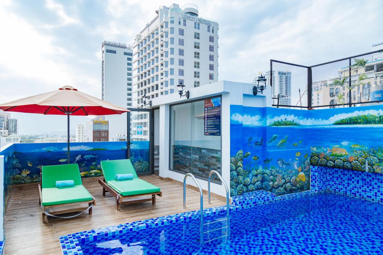נה טראנג Azura Gold Hotel & Apartment מראה חיצוני תמונה
