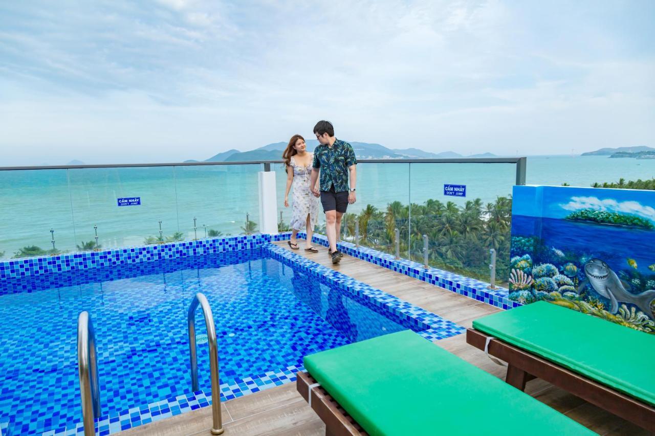 נה טראנג Azura Gold Hotel & Apartment מראה חיצוני תמונה