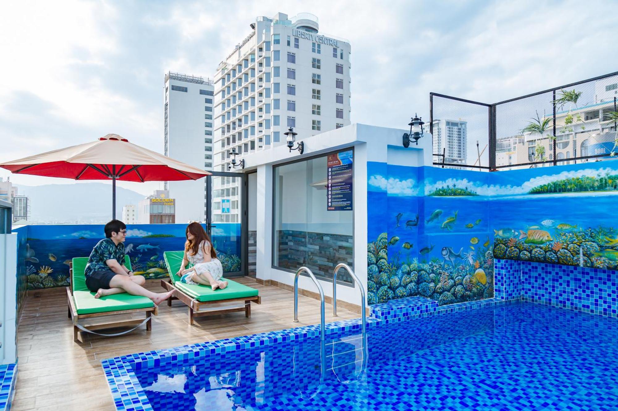 נה טראנג Azura Gold Hotel & Apartment מראה חיצוני תמונה