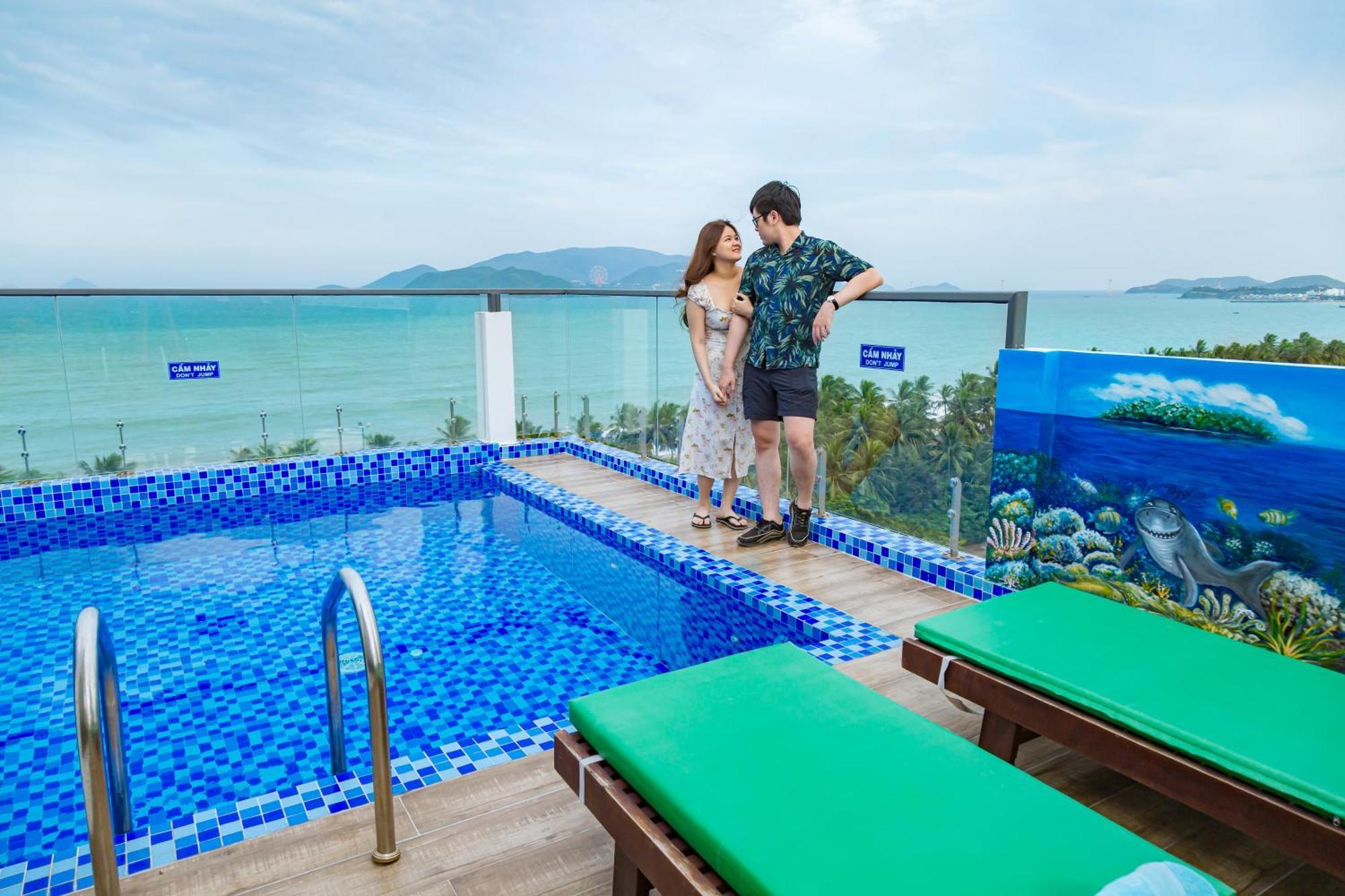 נה טראנג Azura Gold Hotel & Apartment מראה חיצוני תמונה